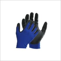 Work Gloves, rubber coated